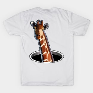 Giraffe Front & Back T-Shirt